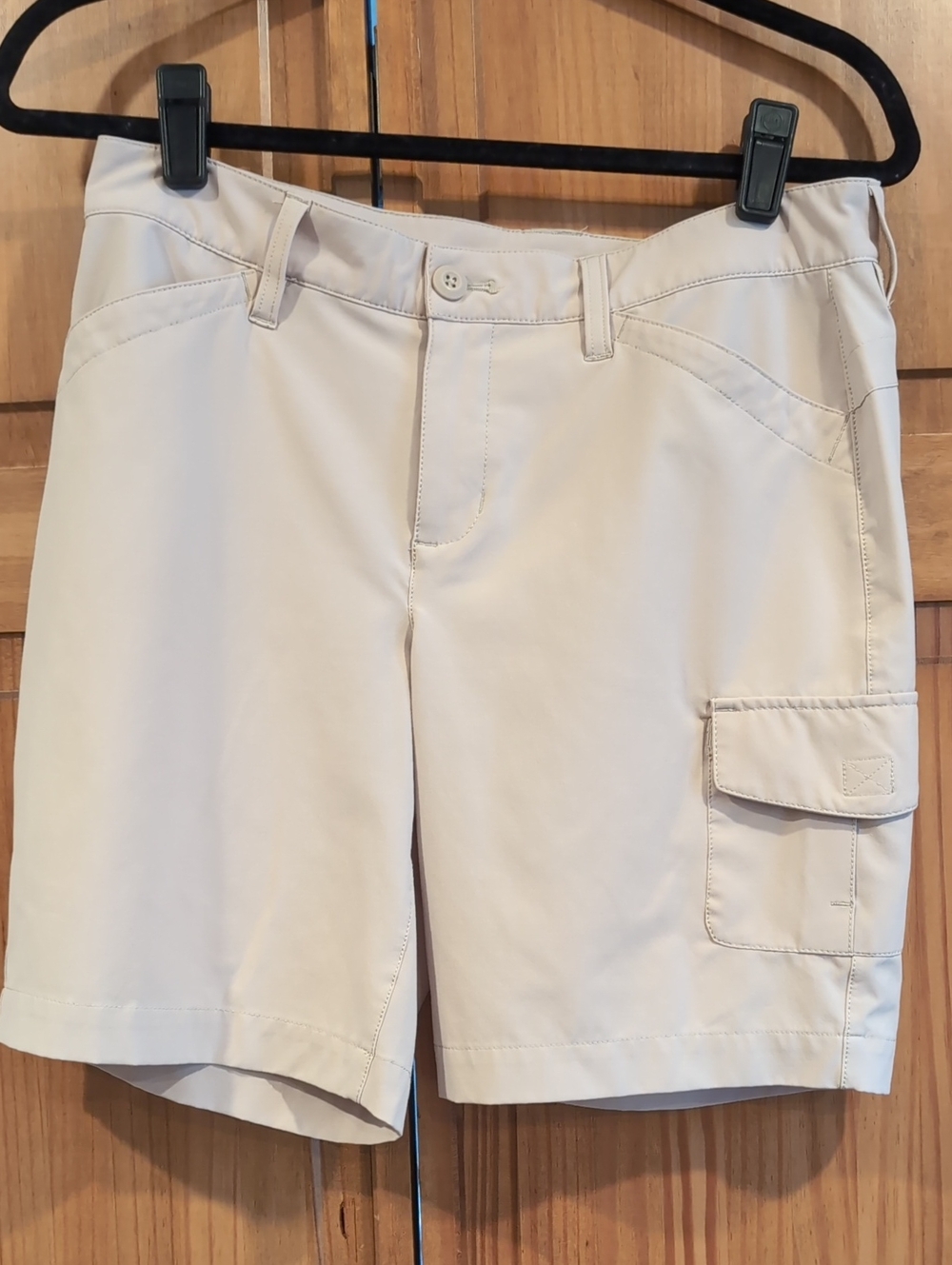 Women's Lightweight Cargo Shorts - Cream (also Listed In Olive)